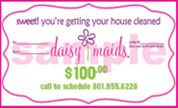 Daisy Maids: Gift Certificates