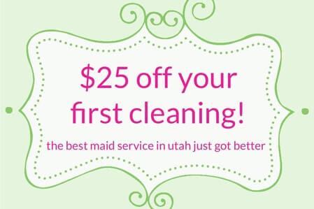 daisy maids: salt lake city cleaning service promo