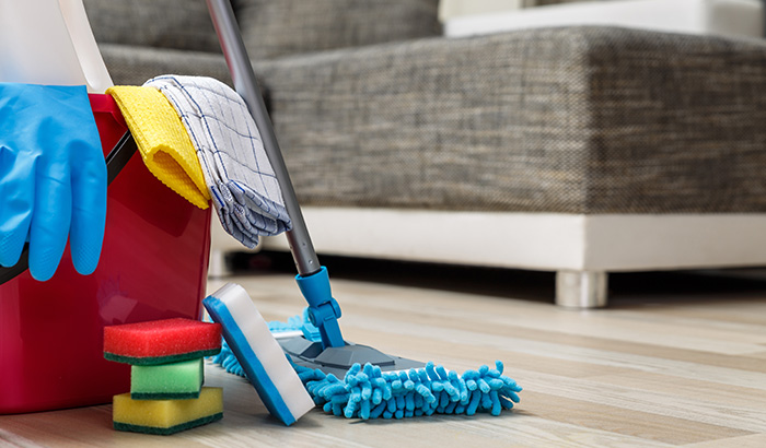 Here's How to Clean Your Home Before and After a Party