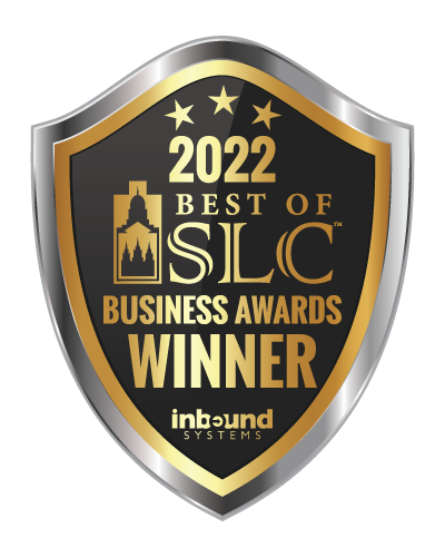 Daisy Maids logo with a gold award badge, highlighting their win in the 2021 Best of SIC Business Awards.